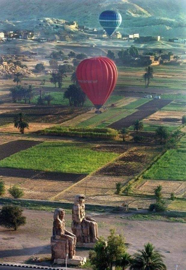 Nile Roof Hotel& Restaurant Luksor Exterior foto
